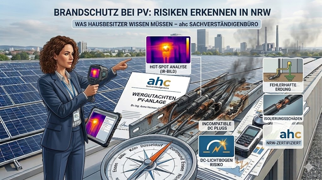 Brandschutz Photovoltaikanlage NRW
